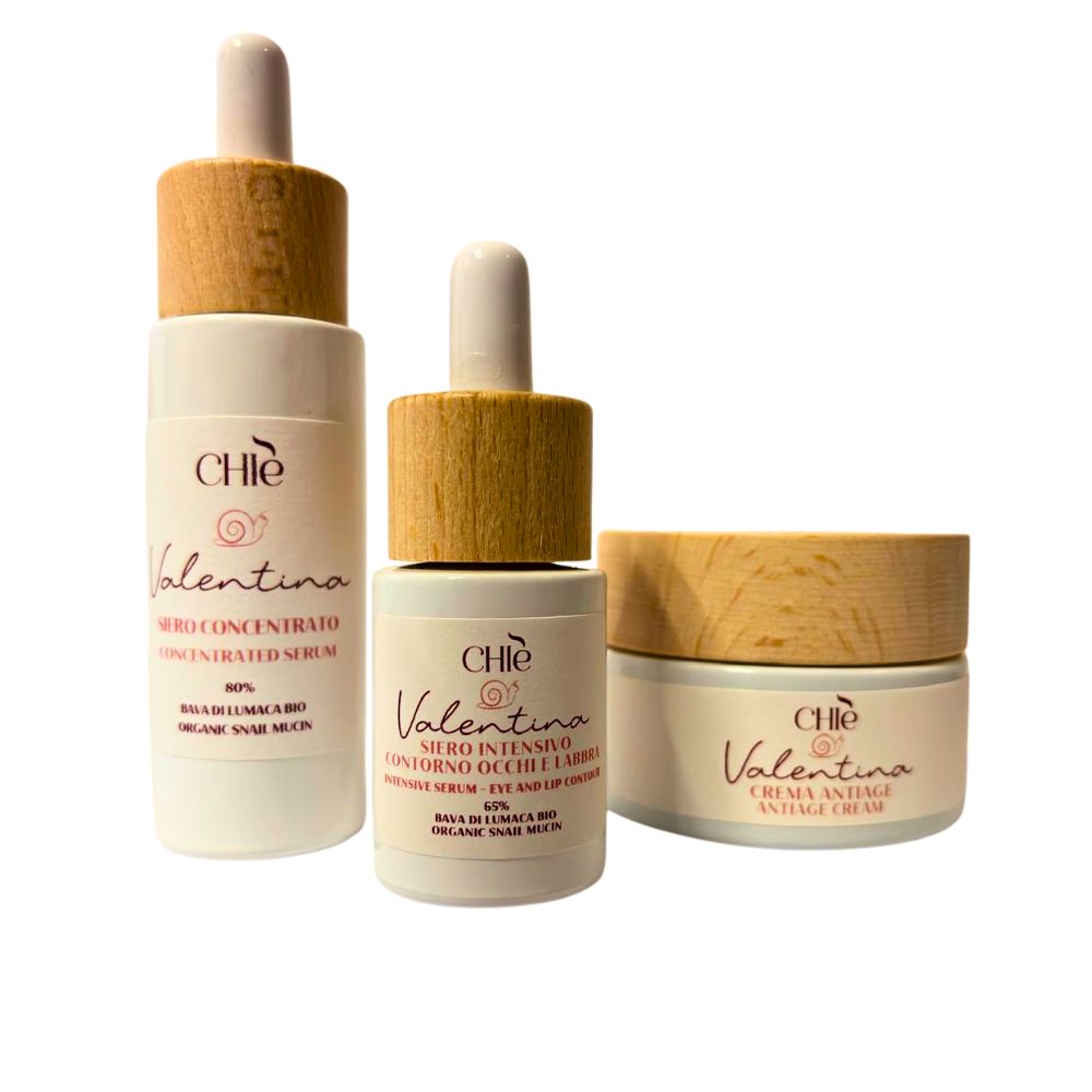 Siero Rigenerante Contorno Occhi e Labbra – 65% Bava di Lumaca & Argirelox®